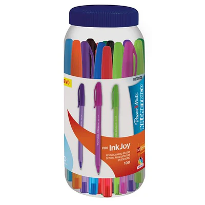 Lapices Pasta Punta Mediana 100ST - 40 Colores