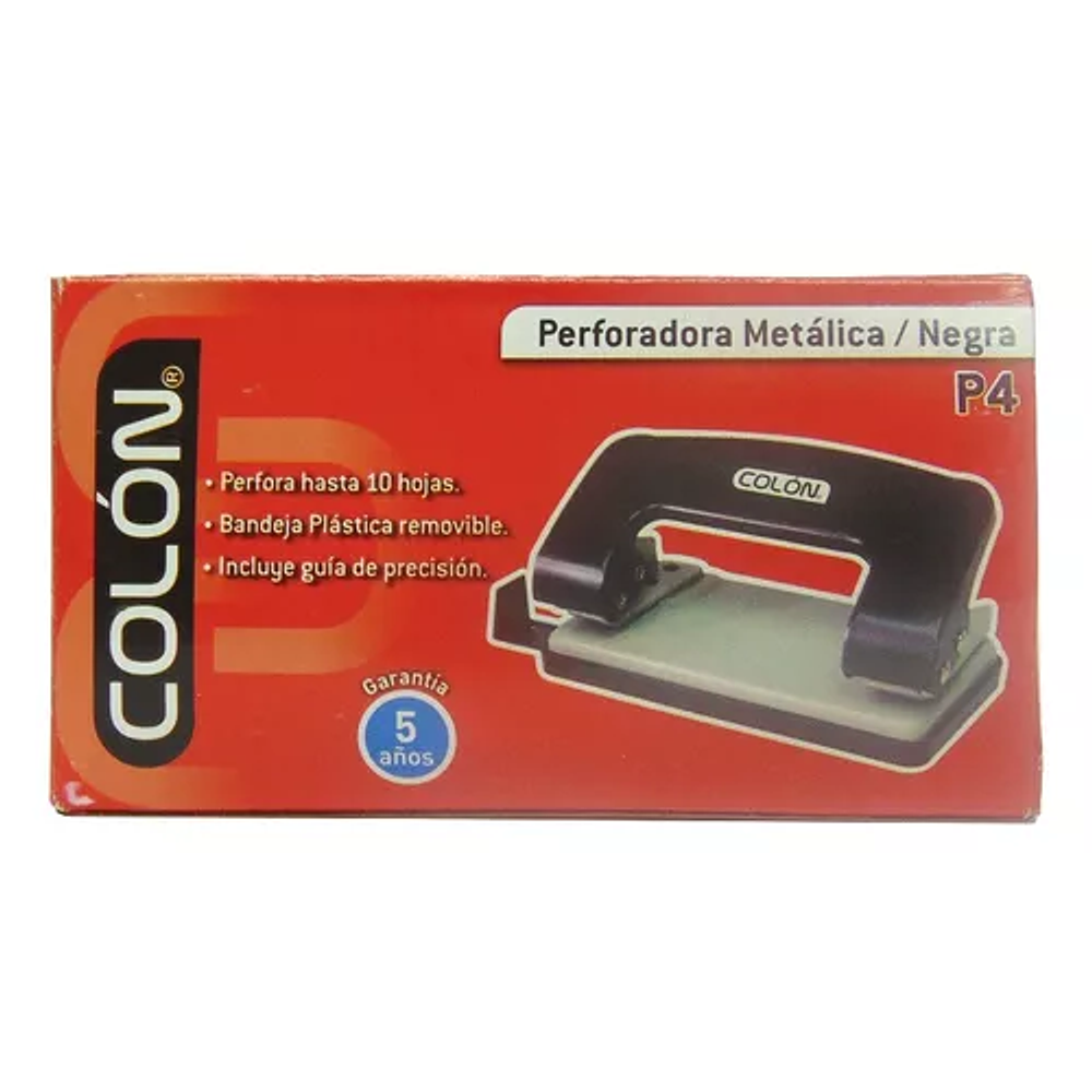 Perforador Colon Mini Negro P4