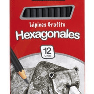 Lapices Grafito Hexag. 12Uni Colon