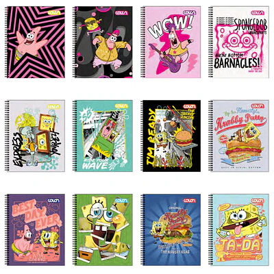 Colon - Cuaderno Triple Bob Esponja 7M 150H 