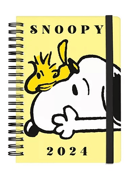 Agenda Snoopy - 14X20 CM - Dia Por Pagina