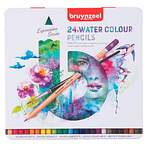 Set 24 Lápices De Colores Acuarelables Expression