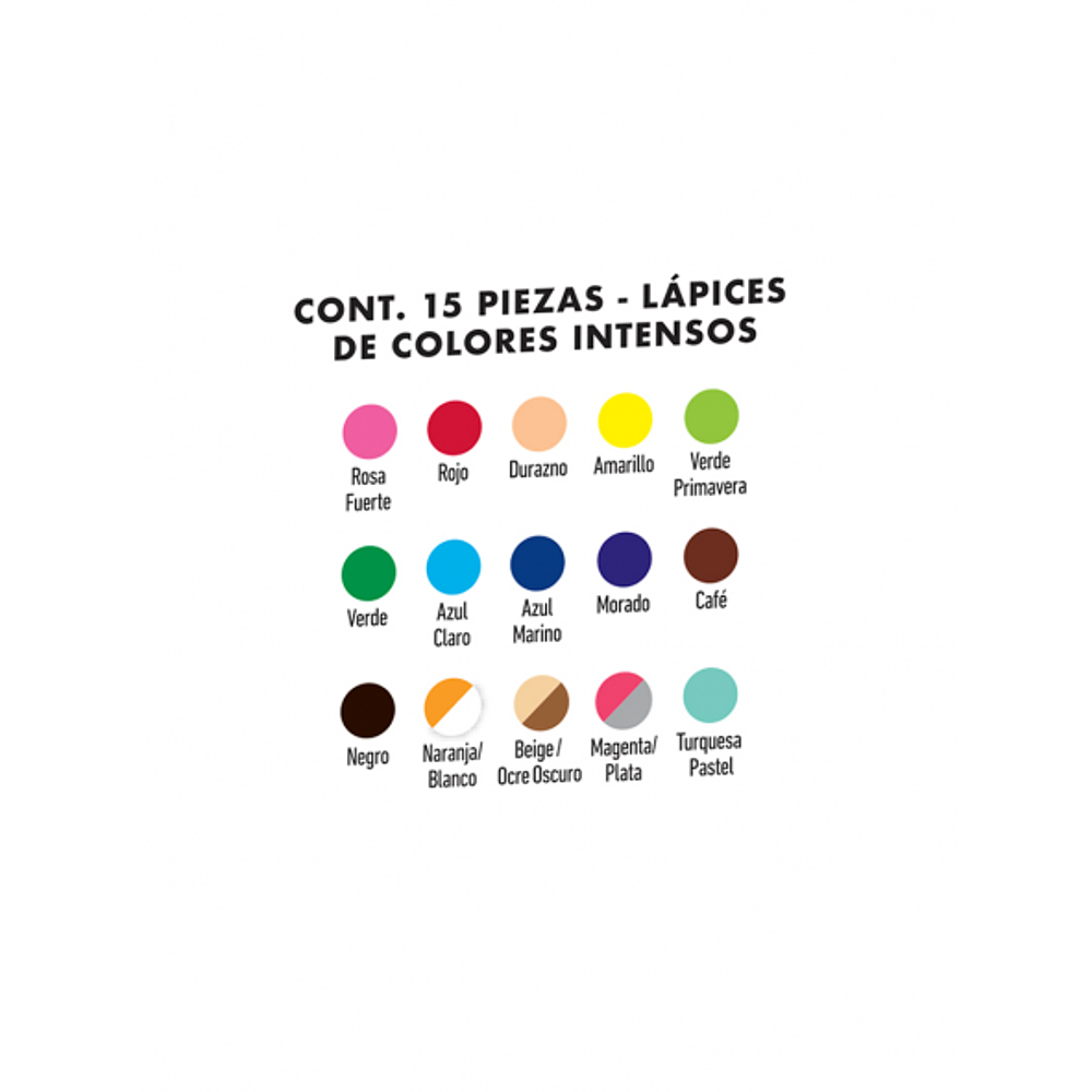 Prismacolor Junior - Set 15 Lápices de Colores