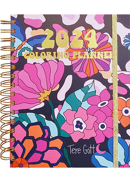 Coloring Planner 2024 By Tere Gott