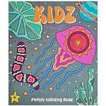 Tere Gott - Libro Coloring KIDZ - Papel 240 Gr - 22,5 x 23,5 cm