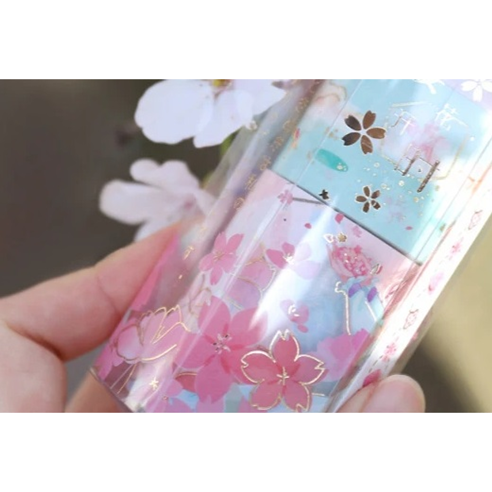 Washi Tape Cinta Diseño Flores