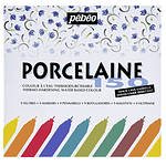 Marcadores para Porcelana - Pebeo Porcelaine 150 - Set 9 Colores Punta Media