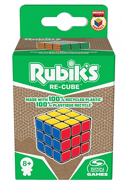 Cubo Rubik's Re-Cube - ¡Version Ecologica - Respetuoso con el Medio Ambiente!
