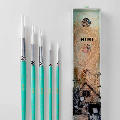 Himi - Set de 5 Pinceles de Acuarela Little Bird 