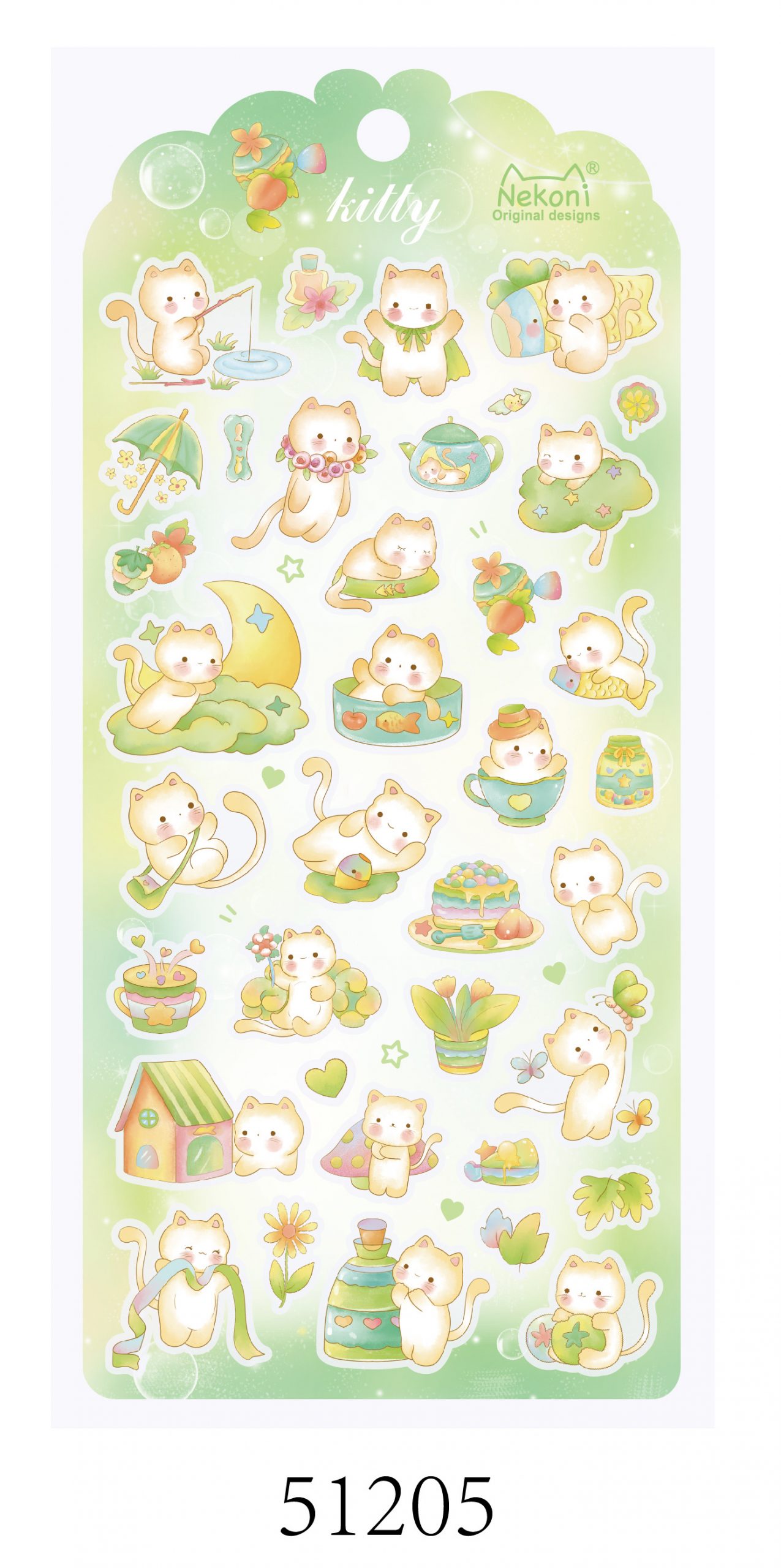 Stickers Kawaii Nekoni | Librería Globo | Libreria Globo | Tu aliado en ...