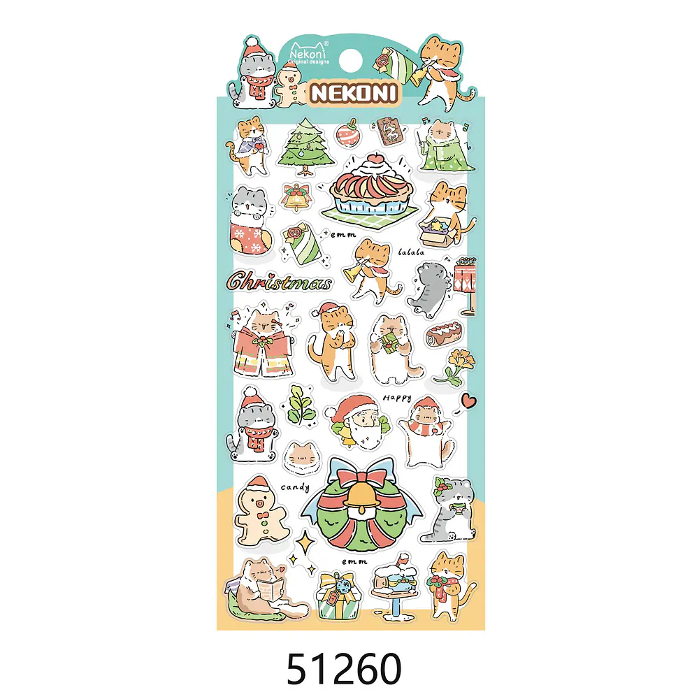 Stickers Kawaii Nekoni