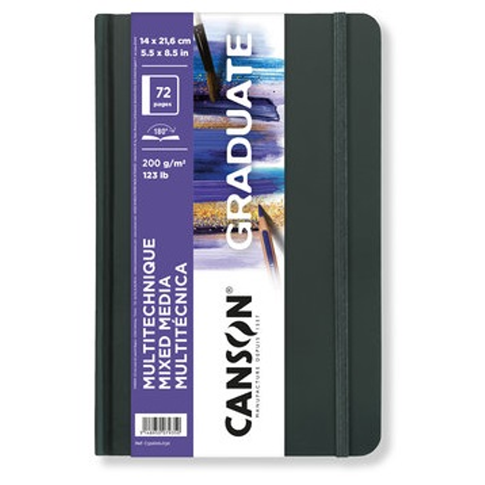 Artbook Graduate Canson Mix Med 200G 14X21.6