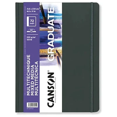 Canson - Artbook Graduate Mix Med 200G 21.6X27.9