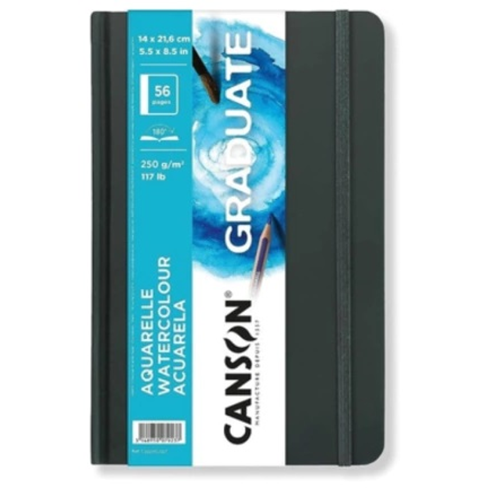 Artbook Graduate Canson Aqua 250G 14X21.6 Cm