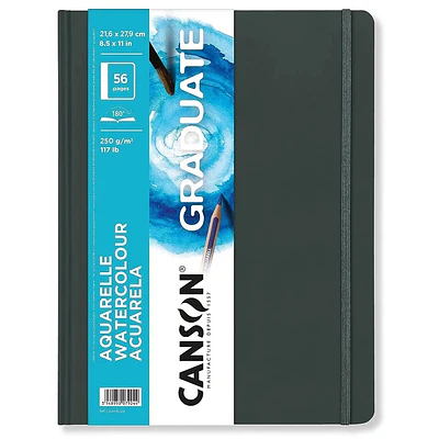 Canson - Artbook Graduate Aqua 250G 21.6X27.9 Cm