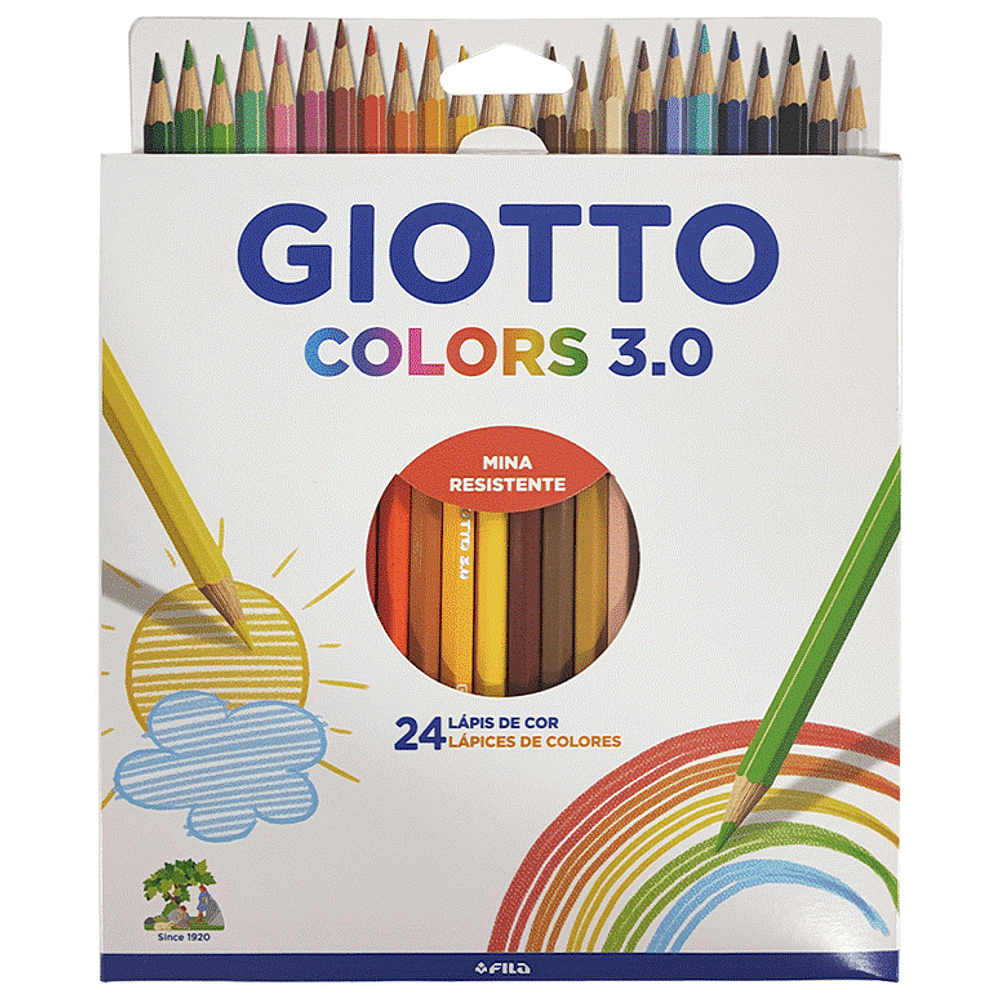 Lapiz Giotto 24 Colores 3.0