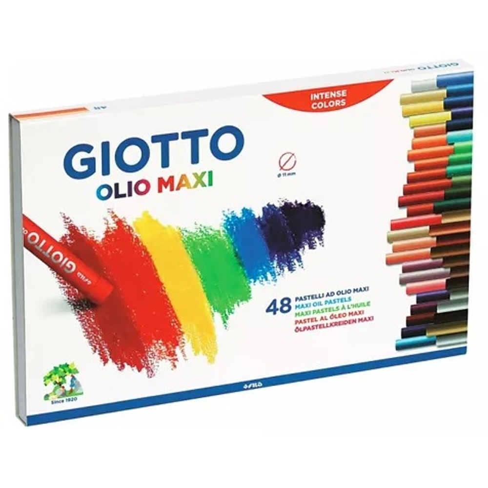 Lapiz Giotto Pastel Oleo 48 Colores