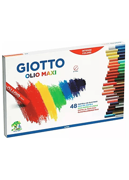 Lapiz Giotto Pastel Oleo 48 Colores