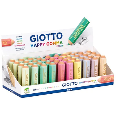 Giotto - Goma de Borrar Happy Pastel