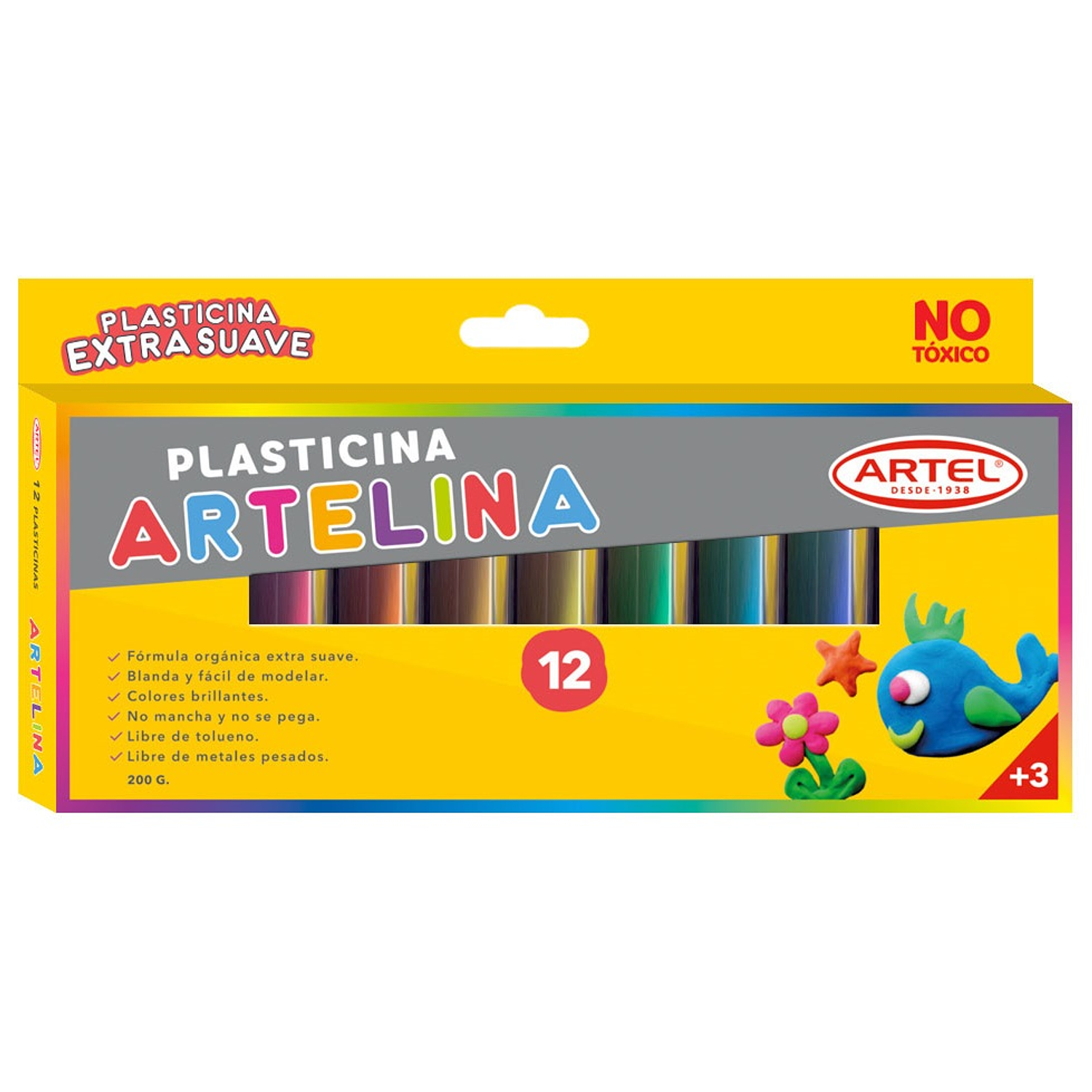 Estuche Artelina 12 Colores