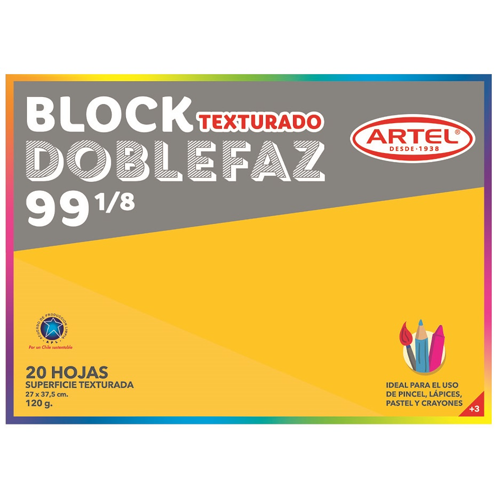 Block Medium Doble/Faz 99 1/8 20Hjs