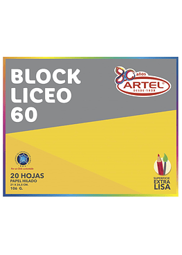 Block Liceo 60 - 20Hjs