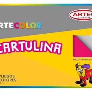 Block Cartulinas 18Hjs 14 Colores