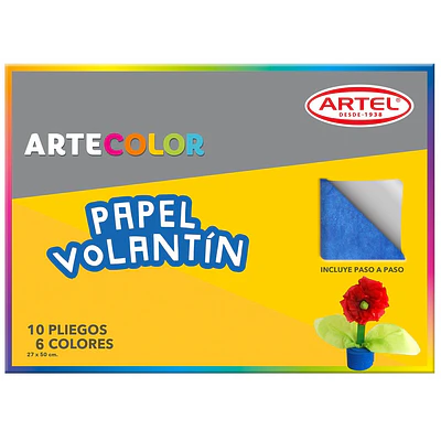 Artel - Block Papel Volantin 10 Pliegos 37X50