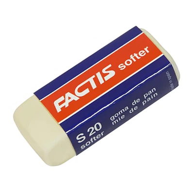 Factis - Goma de Borrar S20 Miga De Pan Suavizada