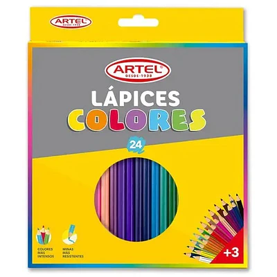 Artel - Lapices 24 Colores 