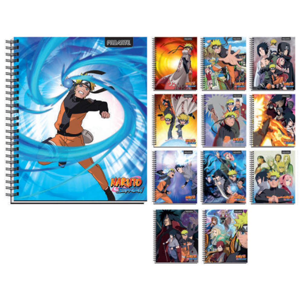 Cuaderno Univ. Naruto 100 Hjs 7MM