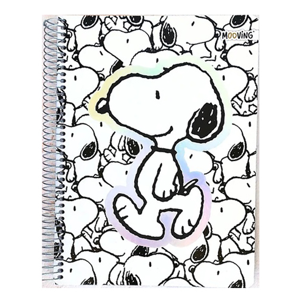 Cuaderno Carta Snoopy - 3 Materias / Papel Premium 80G