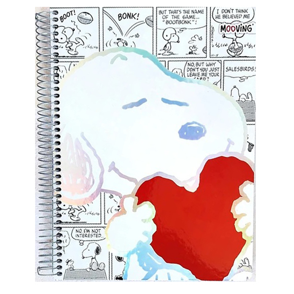 Cuaderno Carta Snoopy - 3 Materias / Papel Premium 80G