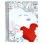 Cuaderno Carta Snoopy - 3 Materias / Papel Premium 80G