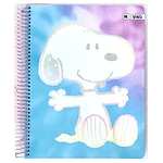 Cuaderno Carta Snoopy - 3 Materias / Papel Premium 80G