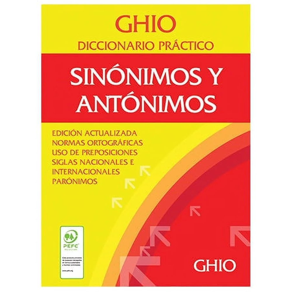 Diccionario Ghio Sinonimo y Antonimo