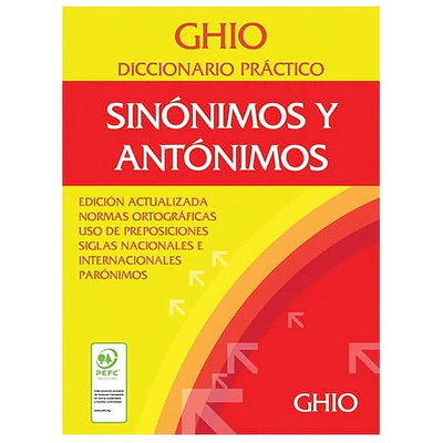 Diccionario Ghio Sinonimo y Antonimo