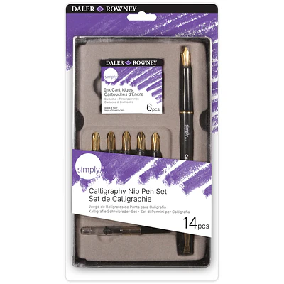 Daler and Rowney - Set Caligrafico - 14un