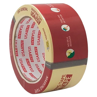 Usatape - Masking Cinta Adhesiva de Papel - 20 MTS 
