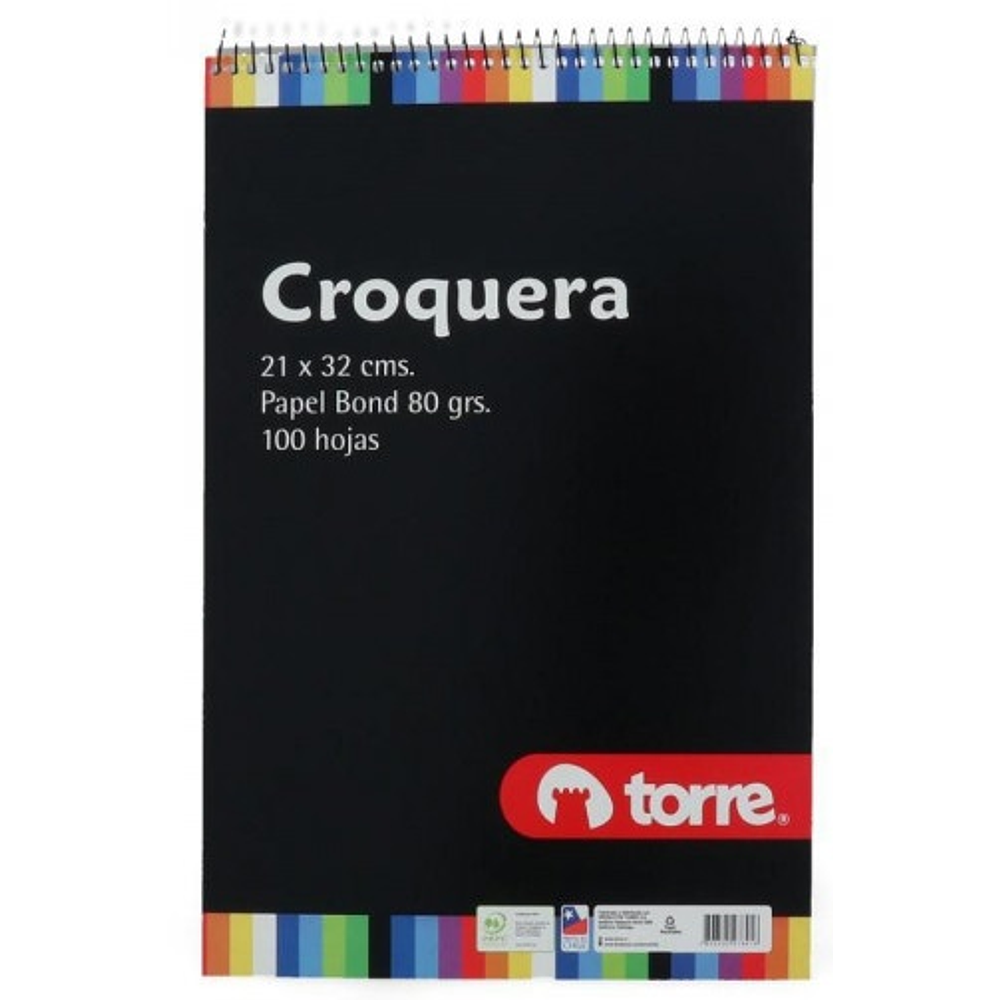 Croquera 21X32 100H Imagia - Torre