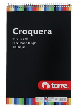 Croquera 21X32 100H Imagia - Torre