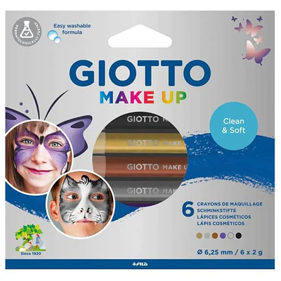 Giotto – Pinta Caritas Tipo Lápiz – 6 Colores Glam