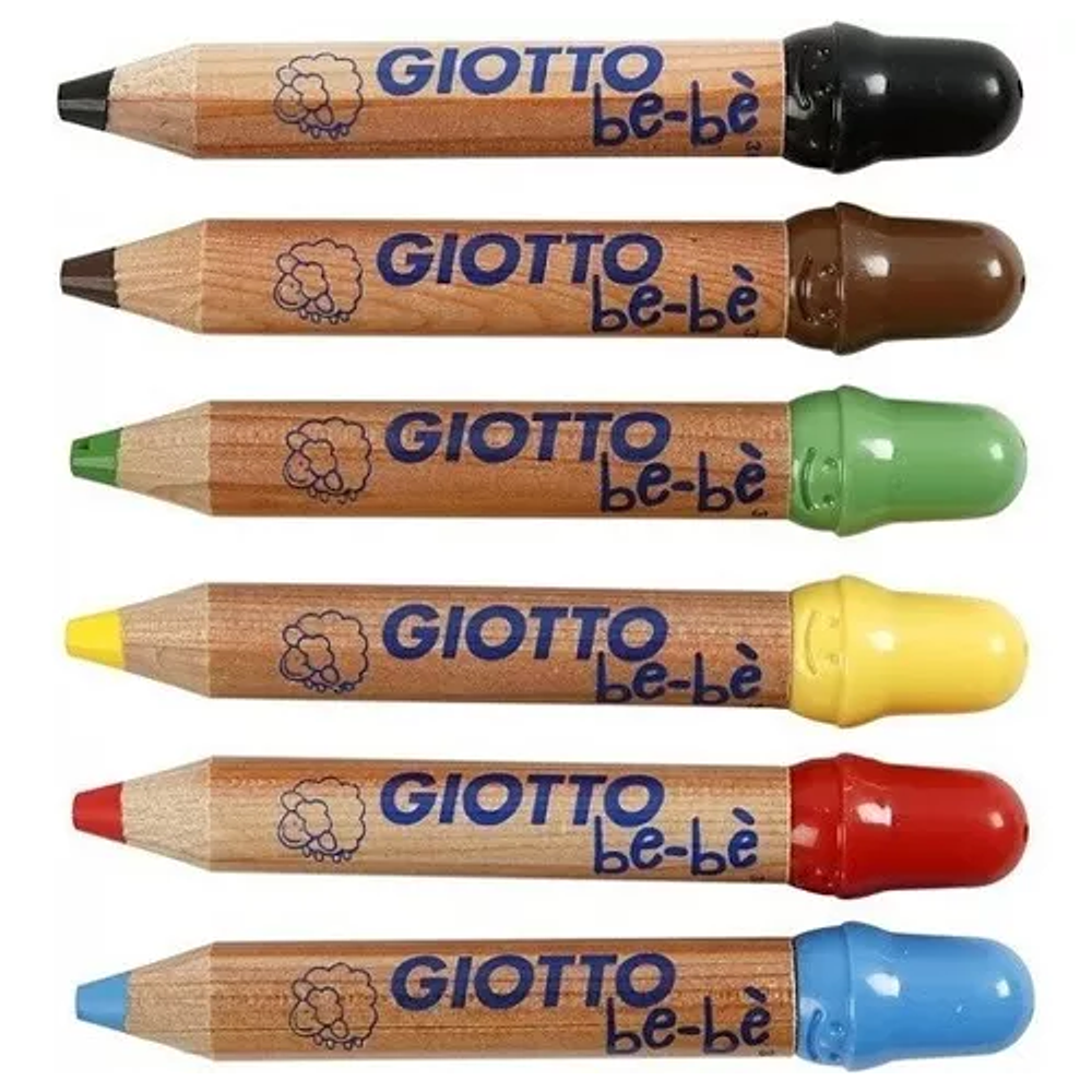 Lapiz Giotto Bebe 6 Colores