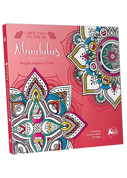 Libro Para Colorear Mandalas 48 Pag