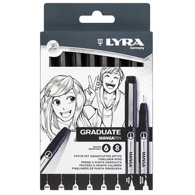 Lyra - Tiralineas Manga Pen 10 Un