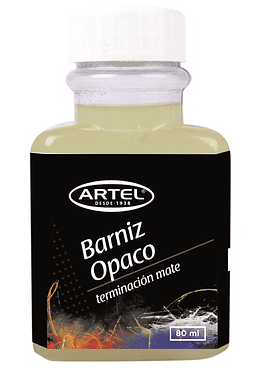 Barniz Opaco Frasco 80Ml - Artel