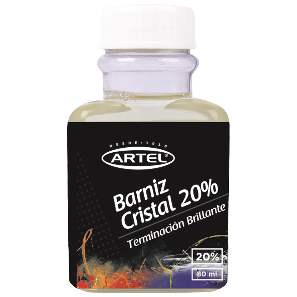 Barniz Cristal 20% Frasco 80Ml - Artel