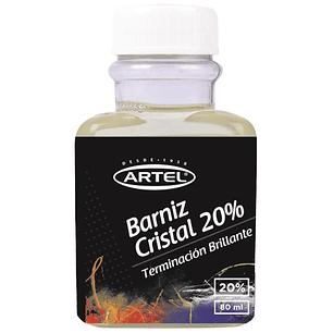 Barniz Cristal 20% Frasco 80Ml - Artel