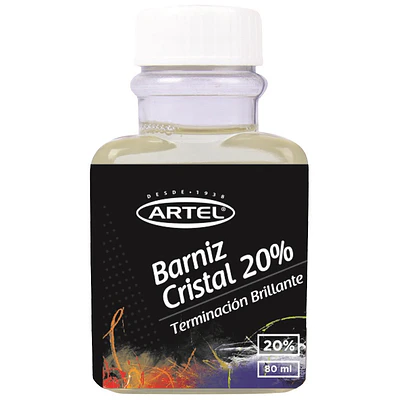Artel - Barniz Cristal 20% Frasco 80Ml