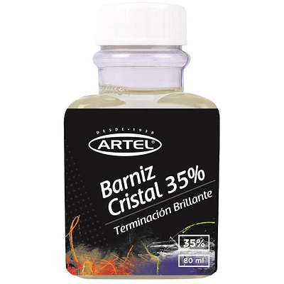 Artel - Barniz Cristal 35% Frasco 80Ml